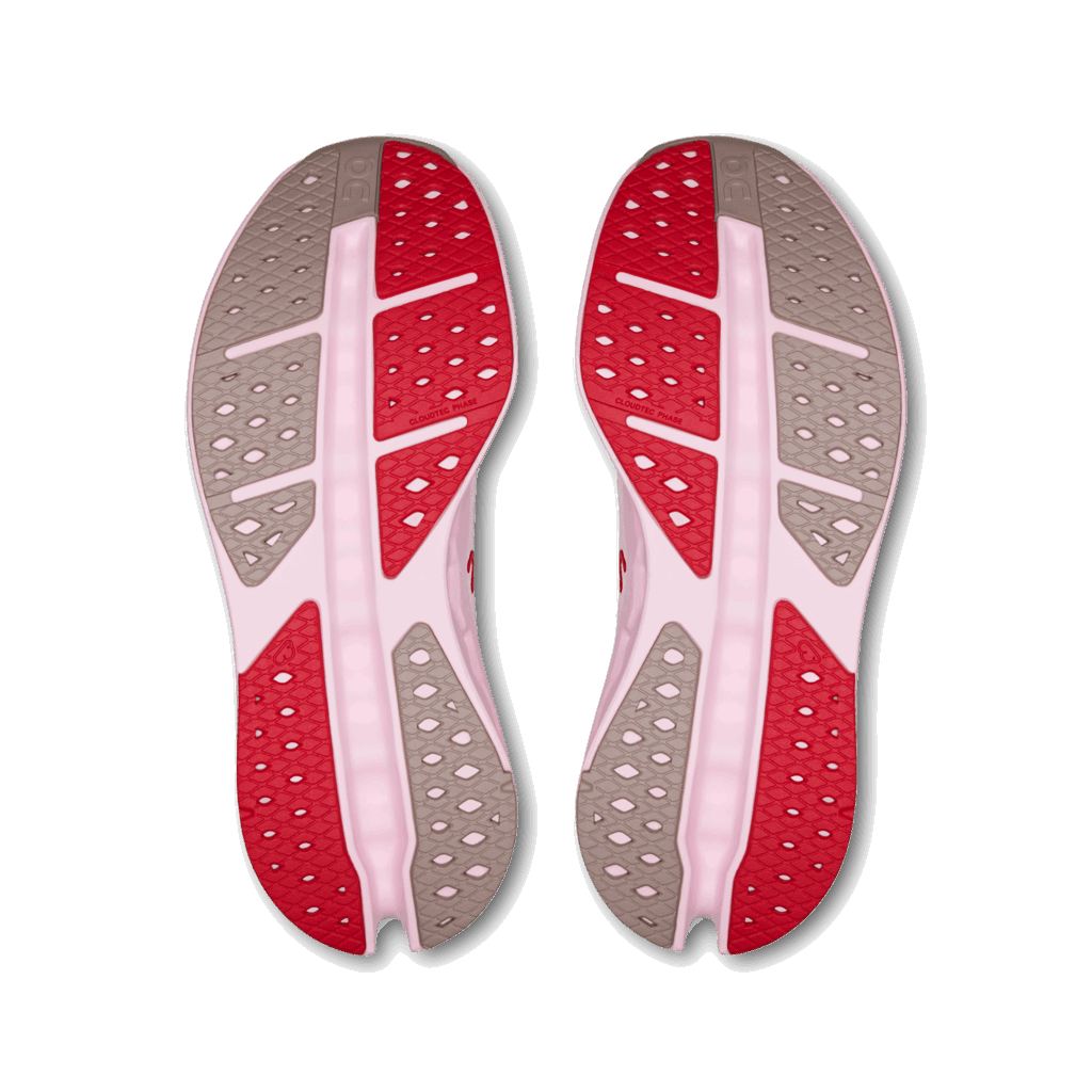 Explore On Women Cloudsurfer Max - Ivory / Peony for trail, outdoor & lifestyle use | Liv Activ Singapore