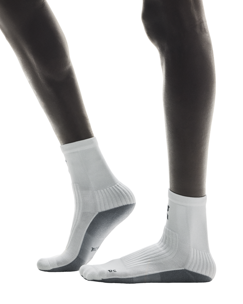 On Unisex Trail Sock High 2 Pack - Glacier / Dust