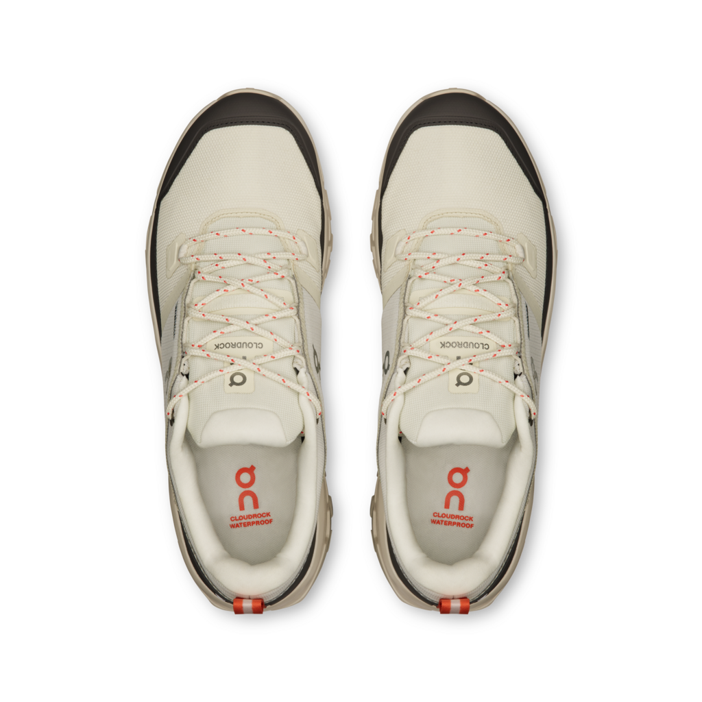 On Men Cloudrock Low Waterproof - Ivory / Ivory
