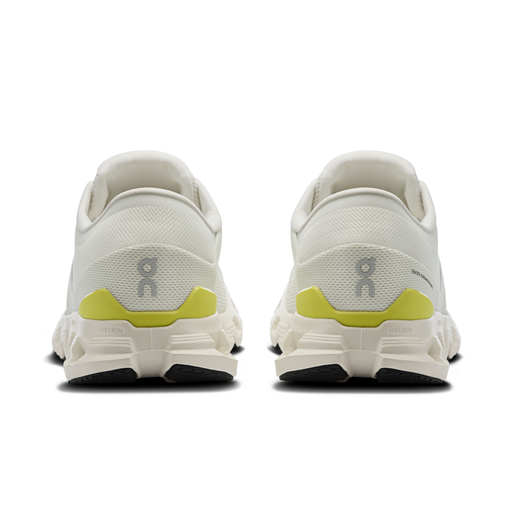On Men Cloud X 4 - Ivory / Lime