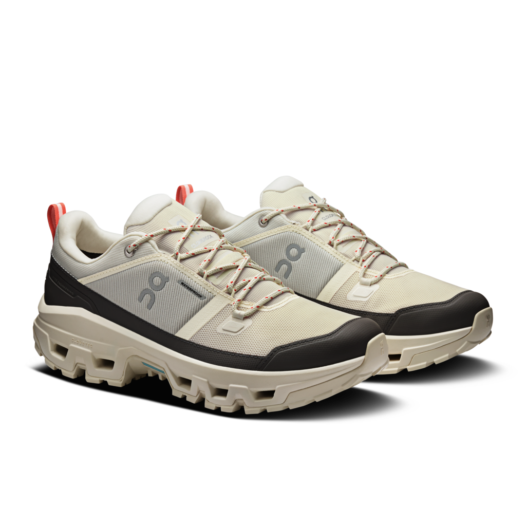 On Men Cloudrock Low Waterproof - Ivory / Ivory