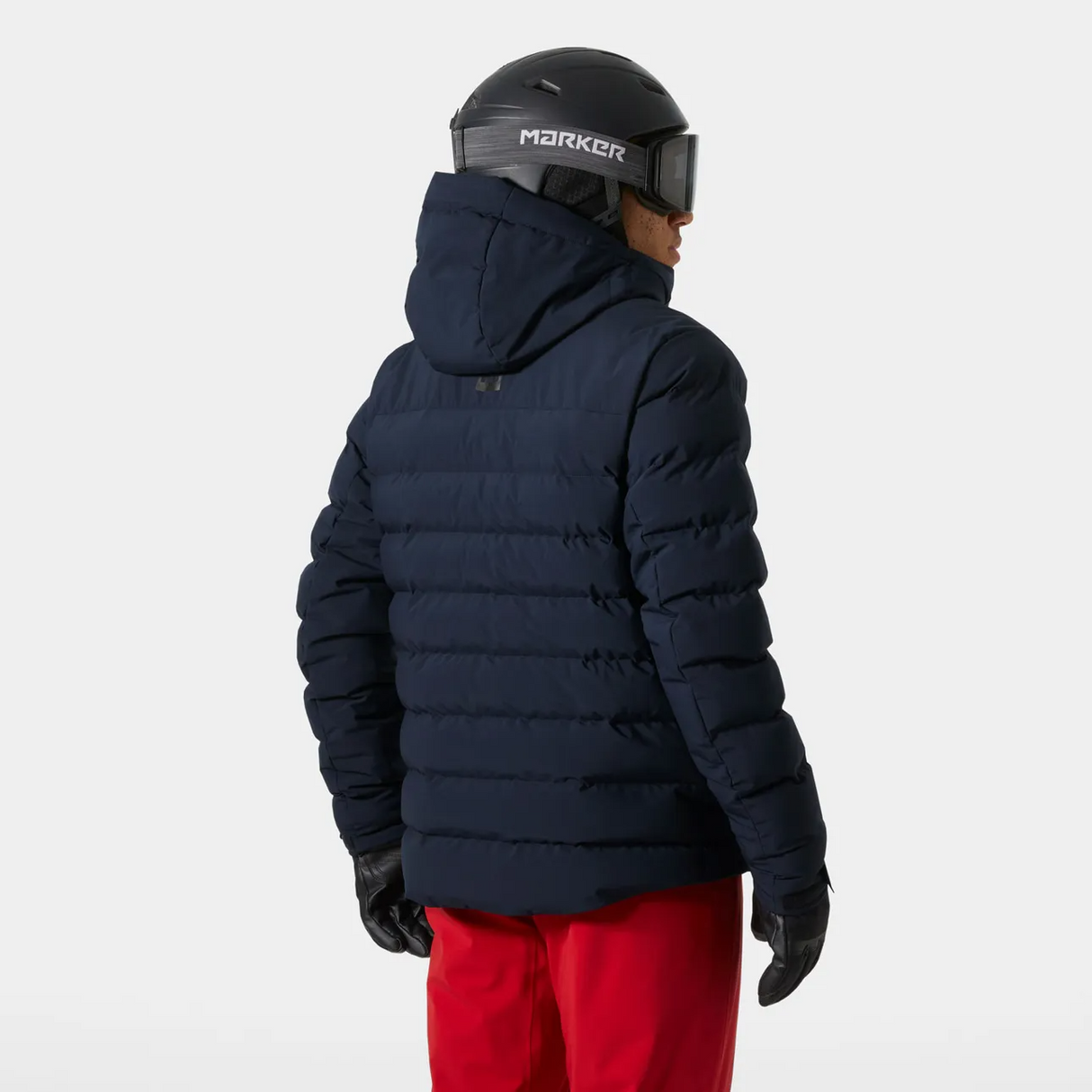 Explore Helly Hansen Men Bossanova Puffy Jacket - Navy for trail, outdoor & lifestyle use | Liv Activ Singapore