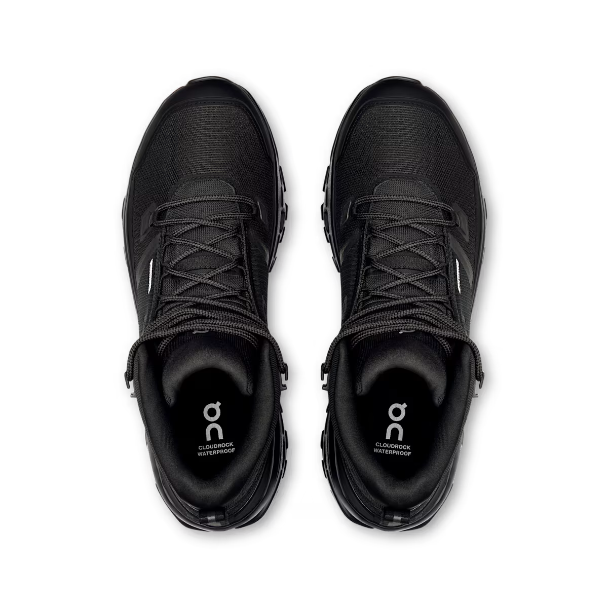 On Men Cloudrock Mid Waterproof - Black / Black