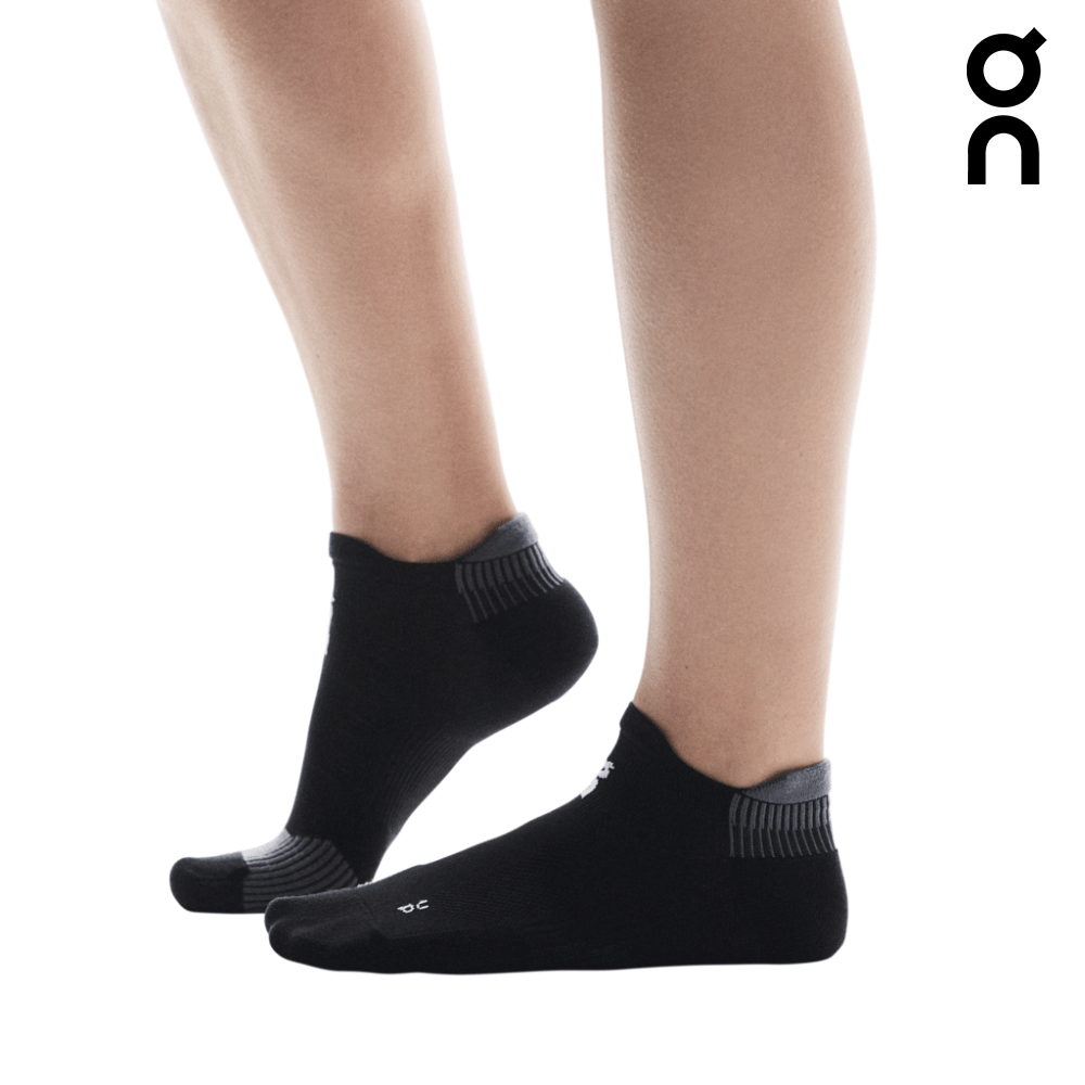 Explore On Unisex Performance Run Sock Low - Black / Eclipse for trail, outdoor & lifestyle use | Liv Activ Singapore