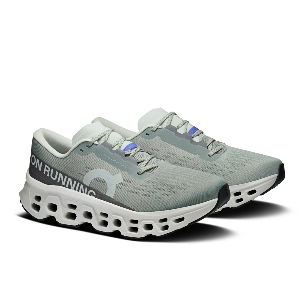 Explore On Men Cloudmonster 3 - Tin / Ivory for trail, outdoor & lifestyle use | Liv Activ Singapore