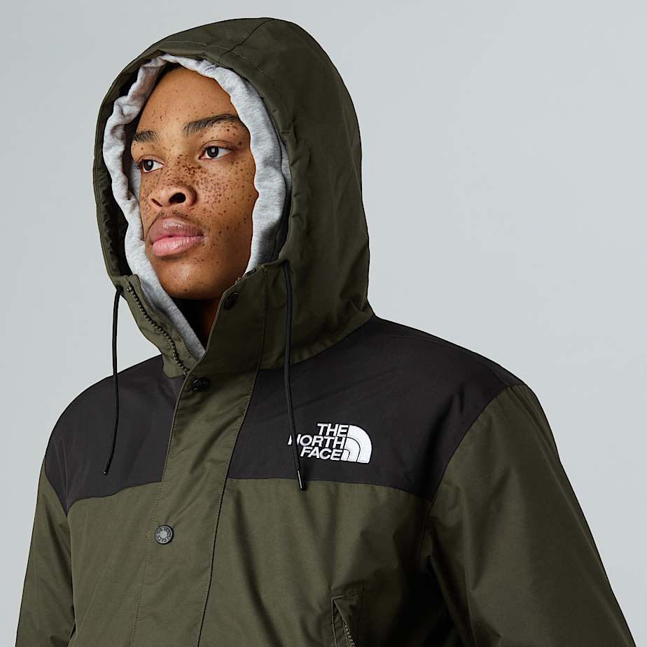 The North Face Men Reign On Jacket - AP New Taupe Green / TNF Black