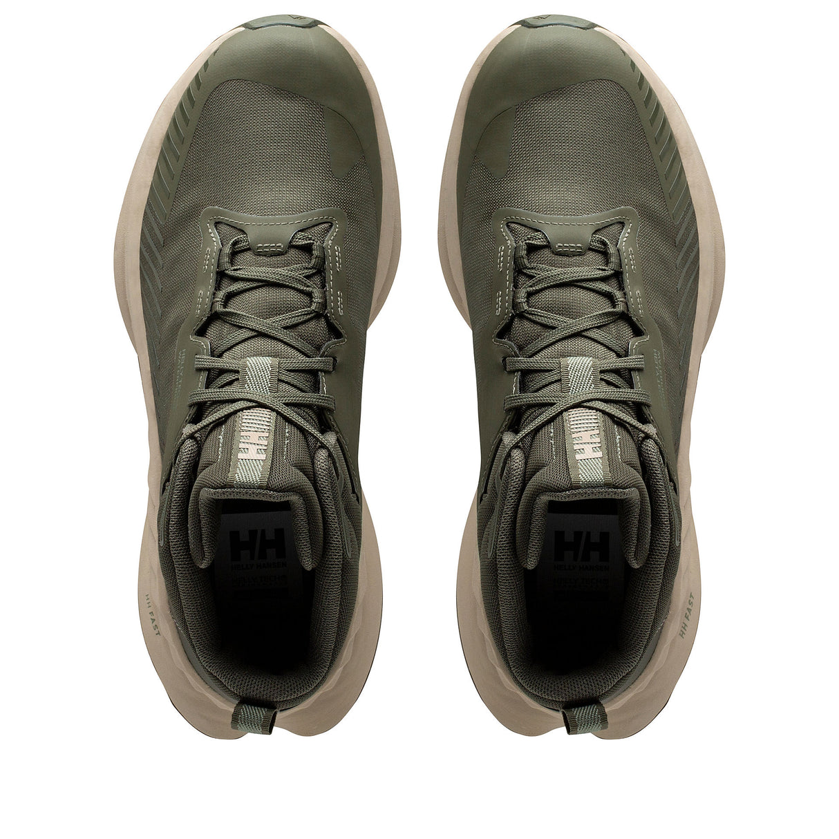 Explore Helly Hansen Men Awe Hiker Mid HT - Utility Green / HH Khaki for trail, outdoor & lifestyle use | Liv Activ Singapore