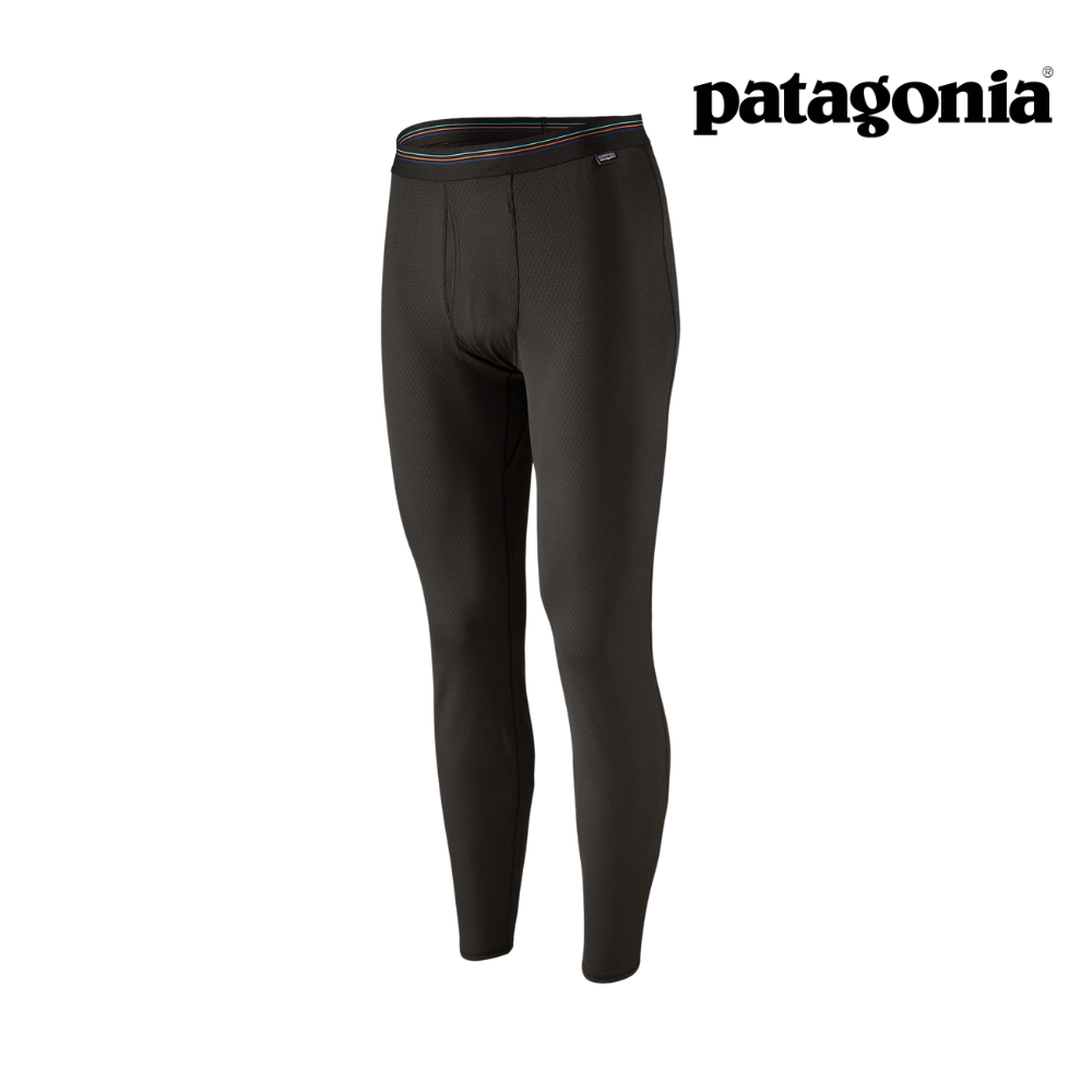 Explore Patagonia Men Capilene® Midweight Bottoms - Black for trail, outdoor & lifestyle use | Liv Activ Singapore