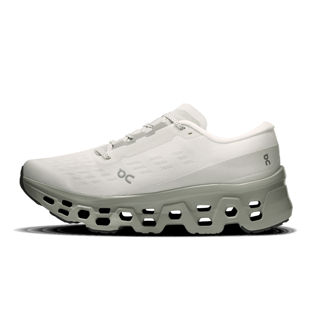 Explore On Women Cloudmonster 3 - Ivory / Tin for trail, outdoor & lifestyle use | Liv Activ Singapore