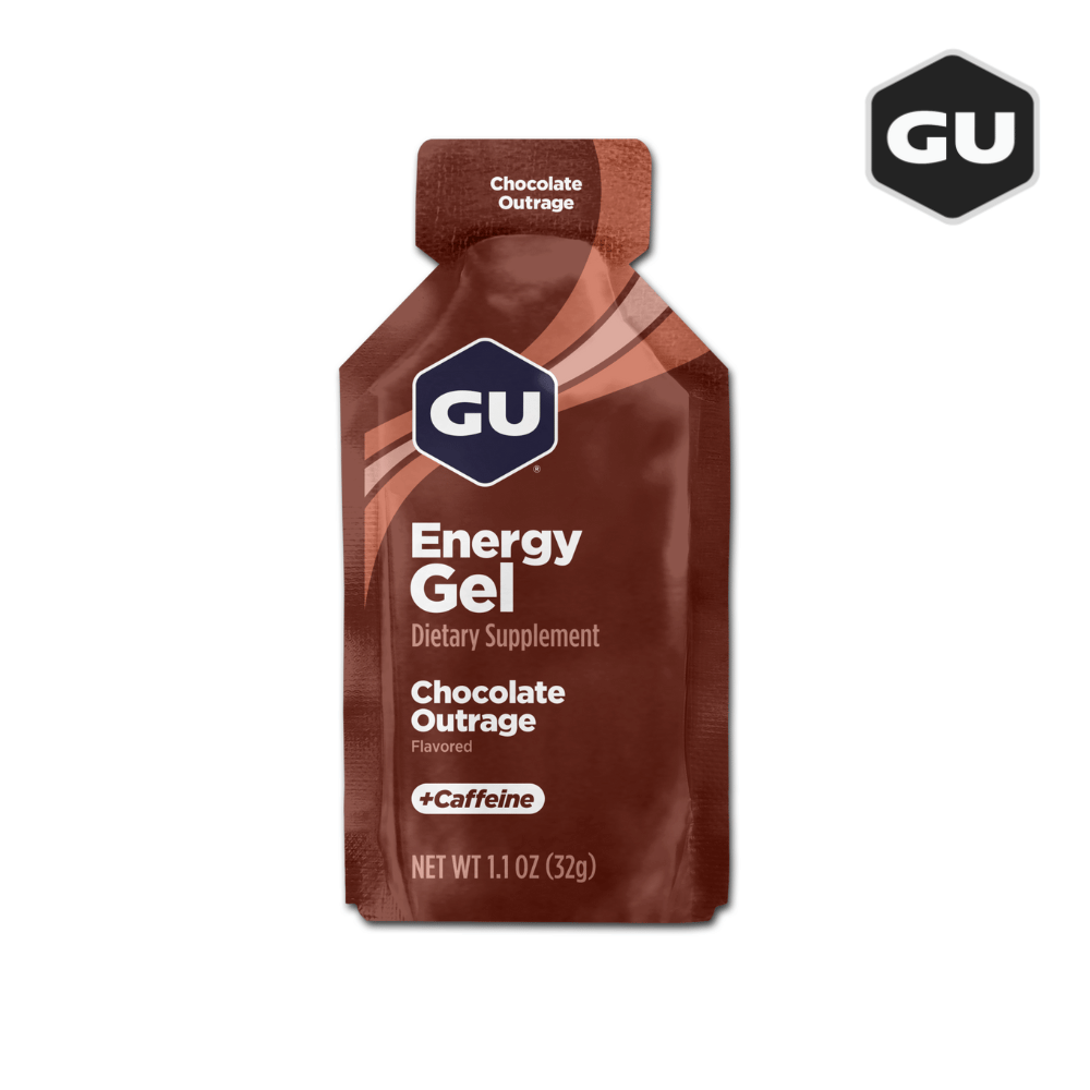 (6 Packs) GU Energy Gel - Chocolate Outrage - Expiry Date: Dec 2026 / Feb 2027