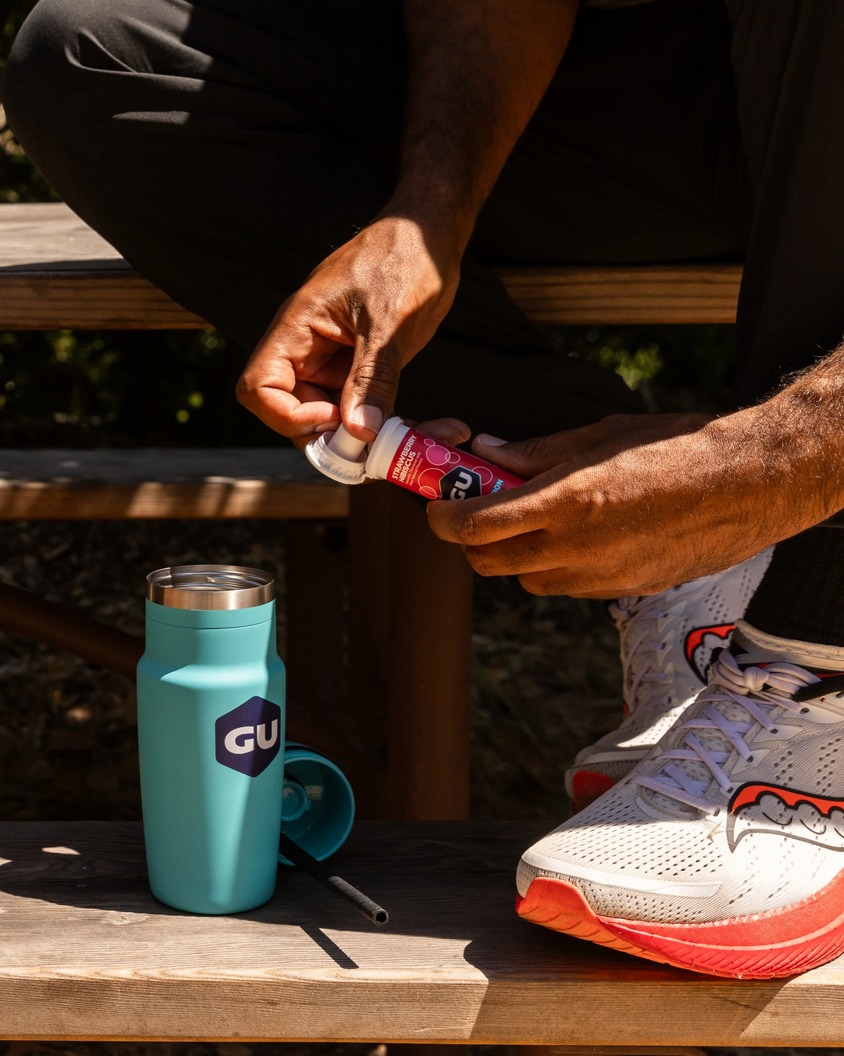 Explore (1 Pack) GU Hydration Drink Tabs - Triberry - Expiry Date: Dec 2025 for trail, outdoor & lifestyle use | Liv Activ Singapore