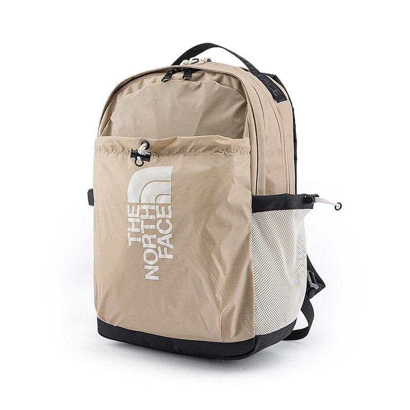 The North Face Bozer Backpack - Mushroom Grey / White Dune / TNF Black