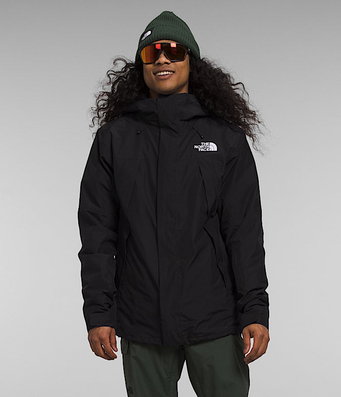 Explore The North Face Men Clement Triclimate® Jacket - TNF Black / Asphalt Grey for trail, outdoor & lifestyle use | Liv Activ Singapore