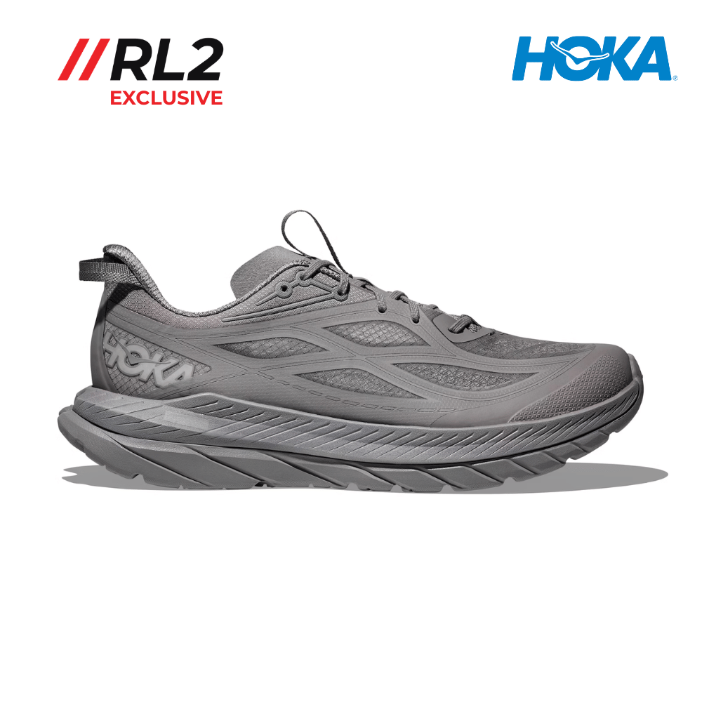 Explore HOKA Men Mach Remastered - Galactic Grey / Galactic Grey for trail, outdoor & lifestyle use | Liv Activ Singapore