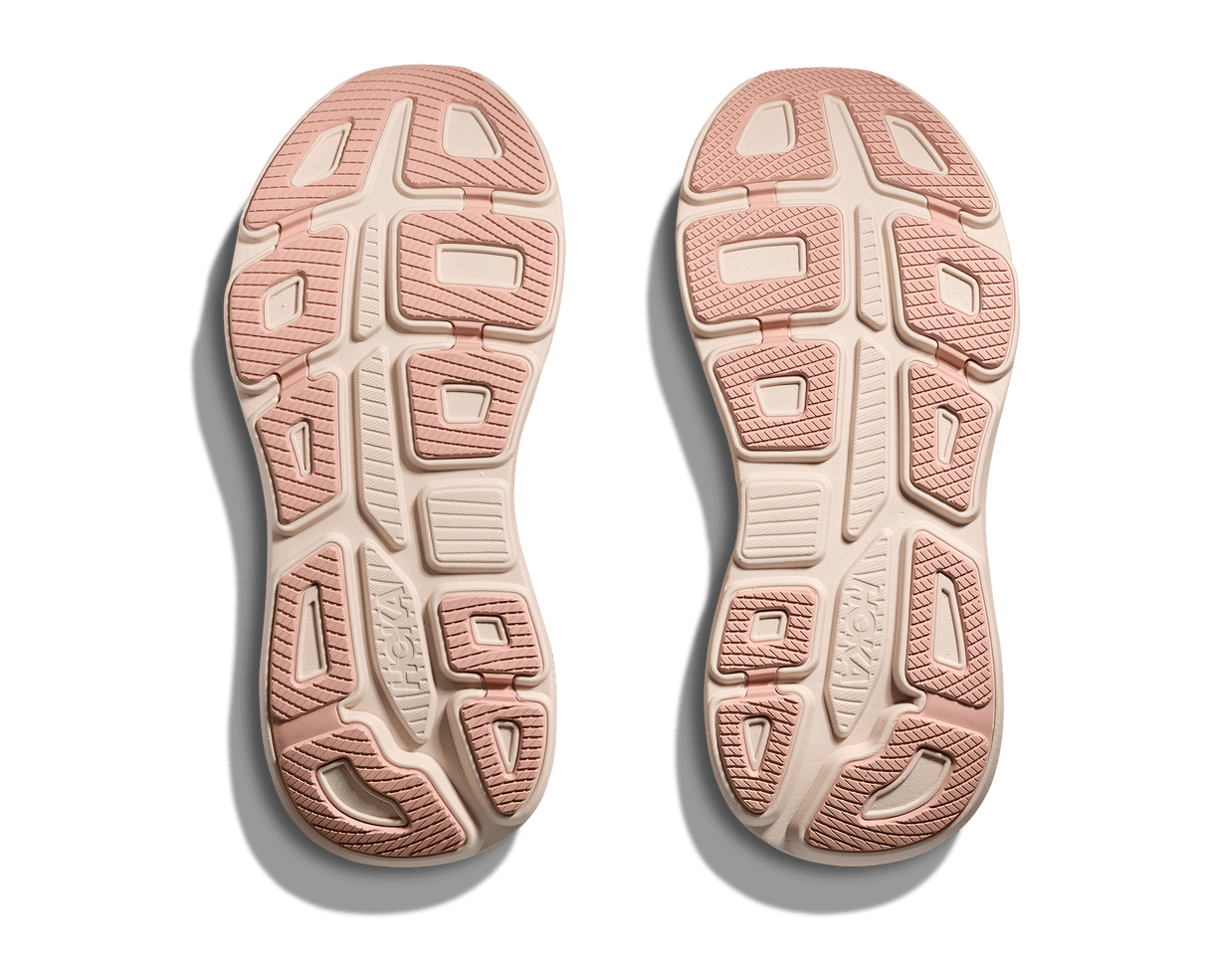 HOKA Women Bondi 9 Wide - Rose Latte / Rose Cream