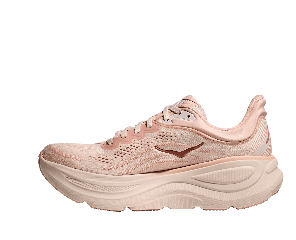 HOKA Women Bondi 9 Wide - Rose Latte / Rose Cream
