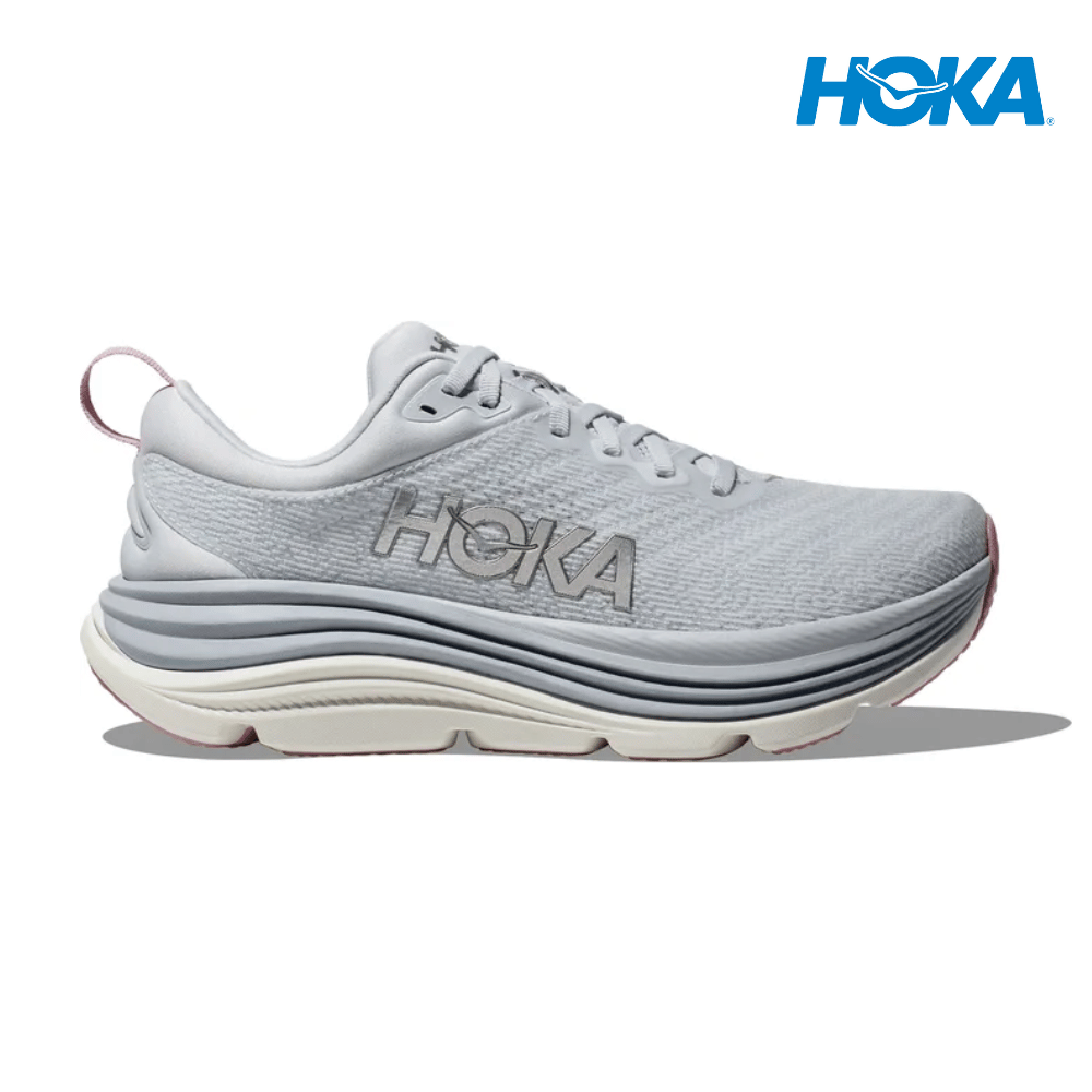 HOKA Women Gaviota 5 Wide - Sea Ice / Pink Twilight