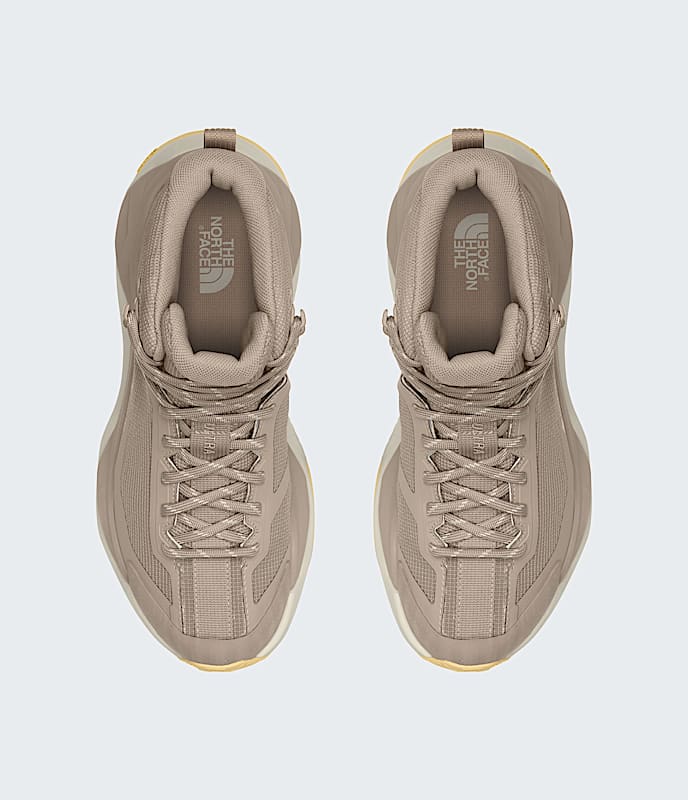 Explore The North Face Women Fastpack Ultra Mid GORE-TEX® Boots - Mushroom Grey / Mineral Salt for trail, outdoor & lifestyle use | Liv Activ Singapore