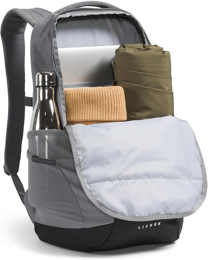 The North Face Lichen Daypack - Smoked Pearl Dark Heather / TNF Black