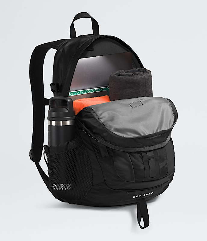 The North Face Hot Shot SE Kids' Backpack - TNF Black / TNF White