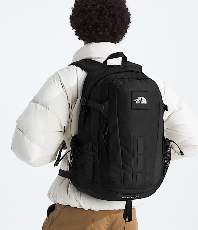 The North Face Hot Shot SE Kids' Backpack - TNF Black / TNF White