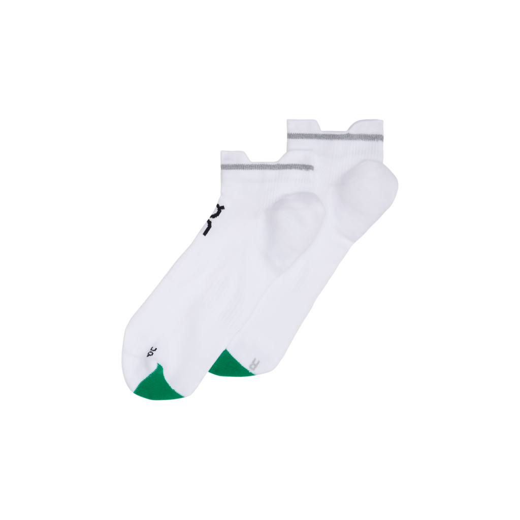 On Unisex Elite Run Sock Low - White / Ivory