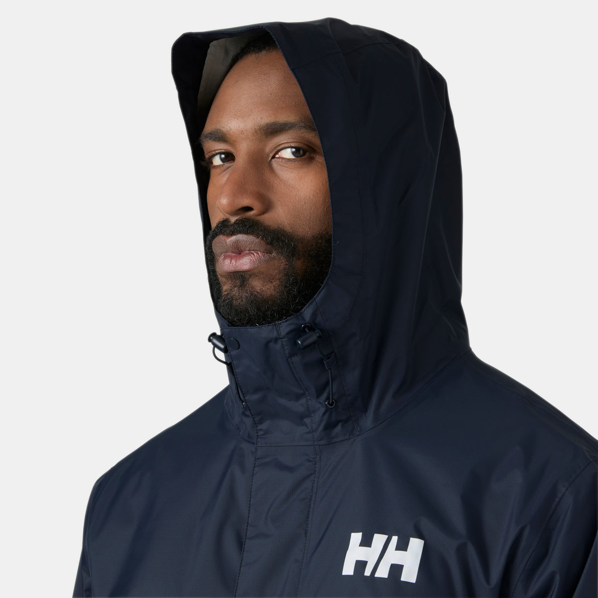 Explore Helly Hansen Men Loke Jacket - Navy for trail, outdoor & lifestyle use | Liv Activ Singapore
