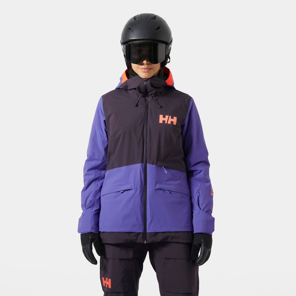 Helly Hansen Women Powchaser 2.0 Jacket - Black Grape
