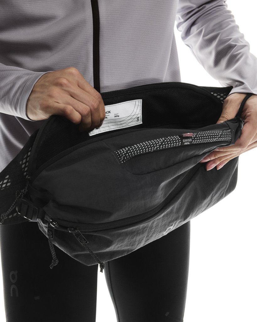 Explore On Unisex Sling Pack 9L - Magnet / Black for trail, outdoor & lifestyle use | Liv Activ Singapore