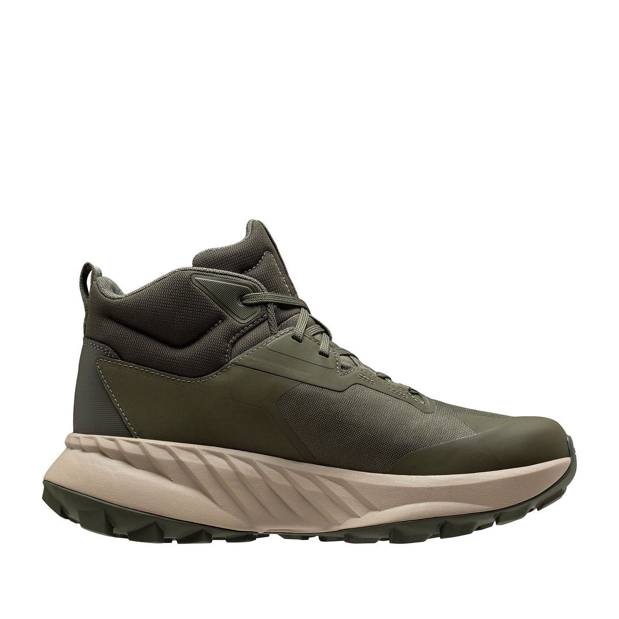 Explore Helly Hansen Men Awe Hiker Mid HT - Utility Green / HH Khaki for trail, outdoor & lifestyle use | Liv Activ Singapore