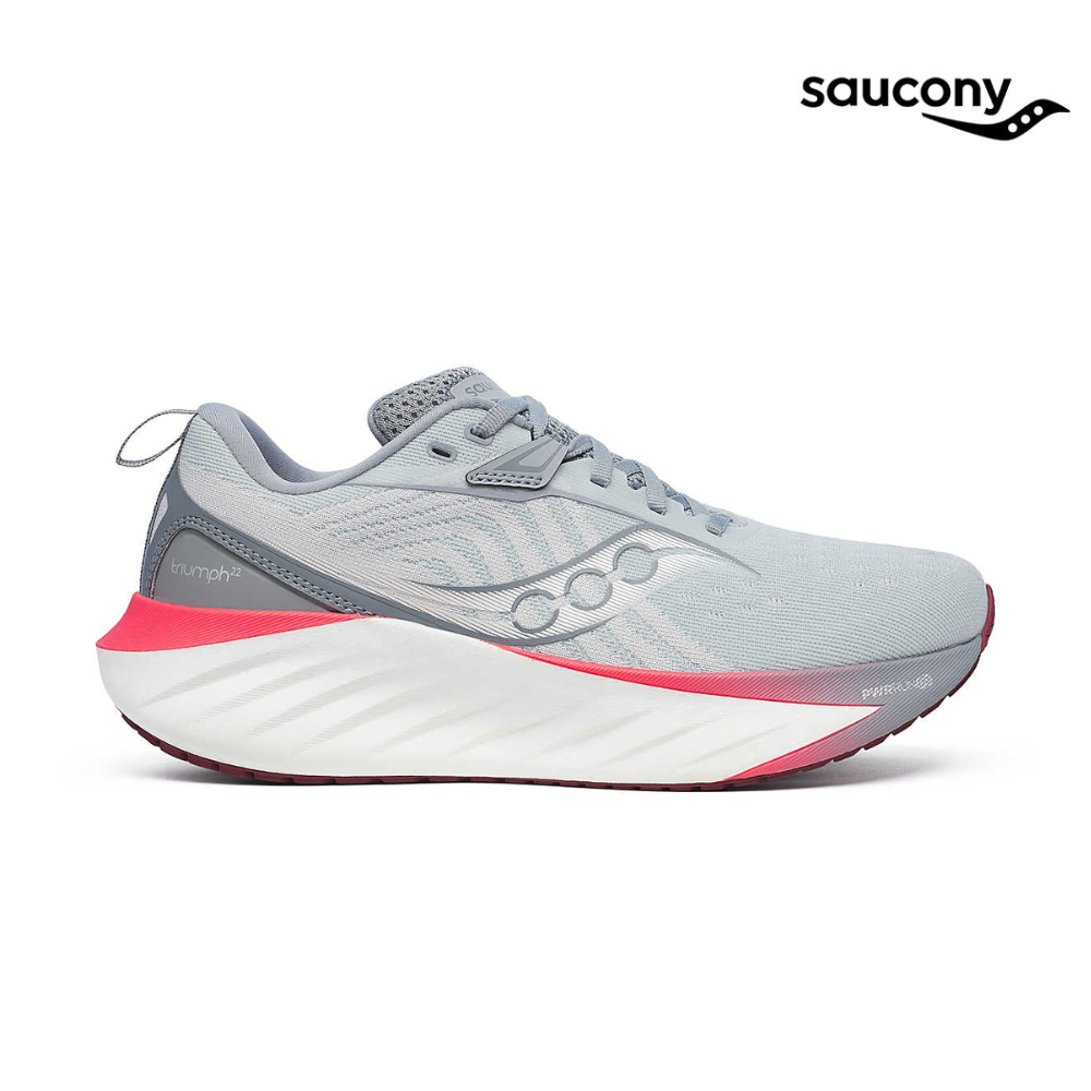 Saucony Women Triumph 22 Wide - Cloud / Cayenne
