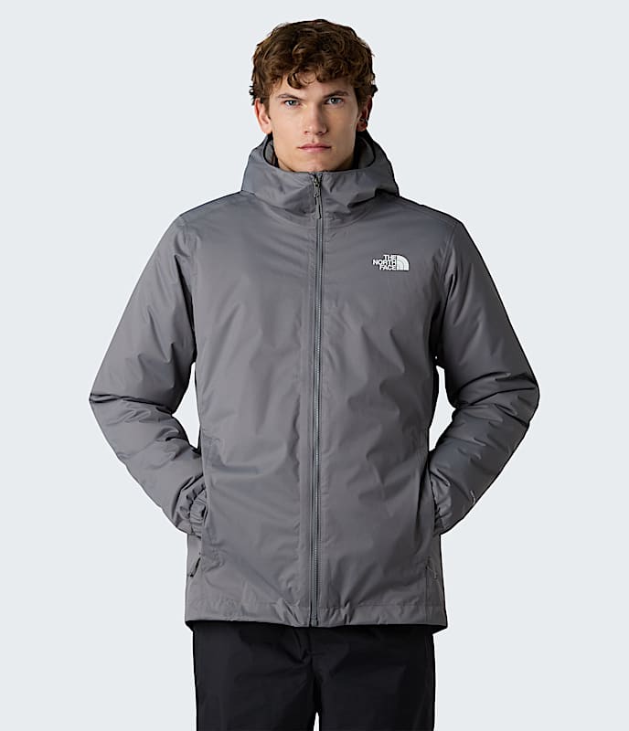 The North Face Men Quest Insulated Jacket - AP Smoked Pearl Dark Heather