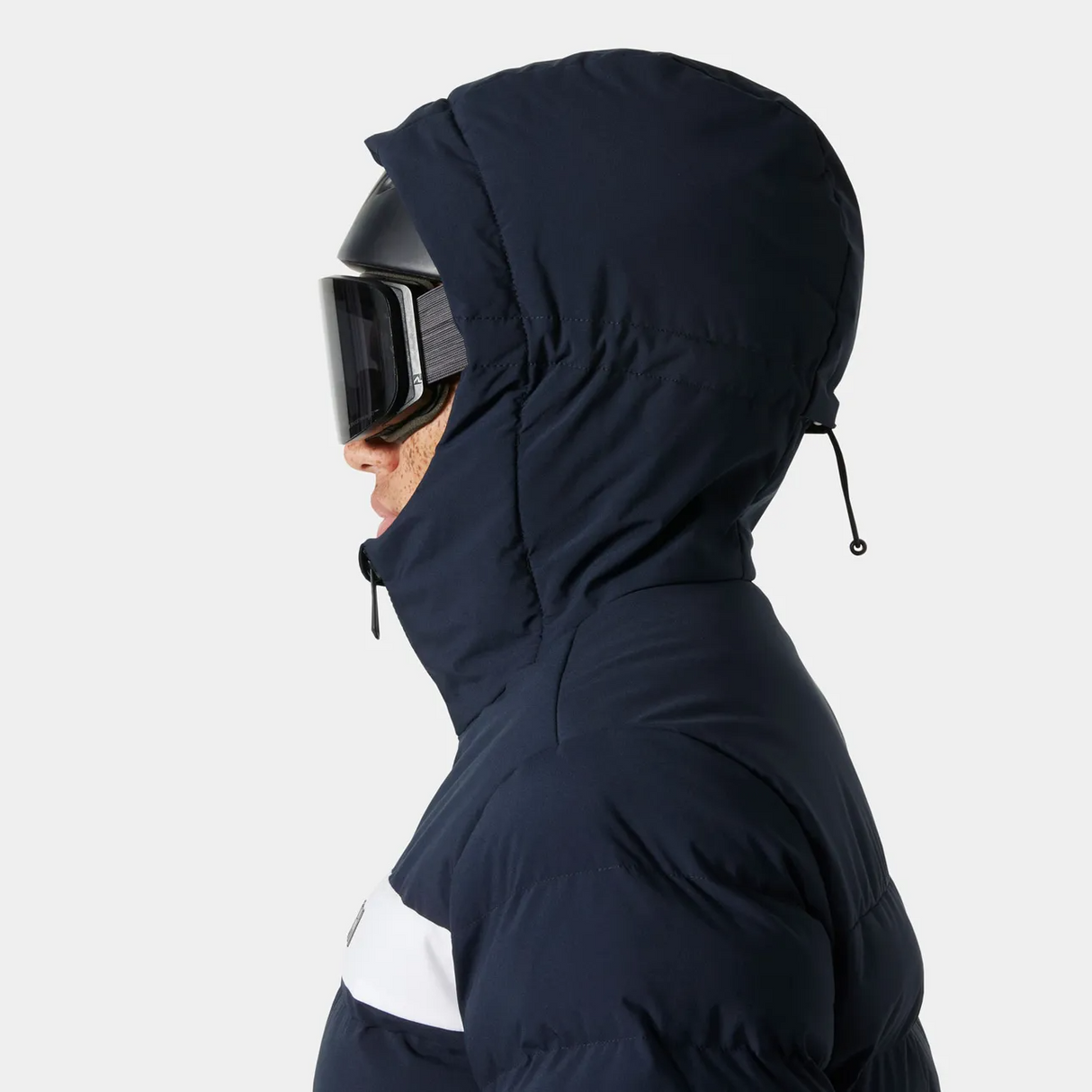 Explore Helly Hansen Men Bossanova Puffy Jacket - Navy for trail, outdoor & lifestyle use | Liv Activ Singapore