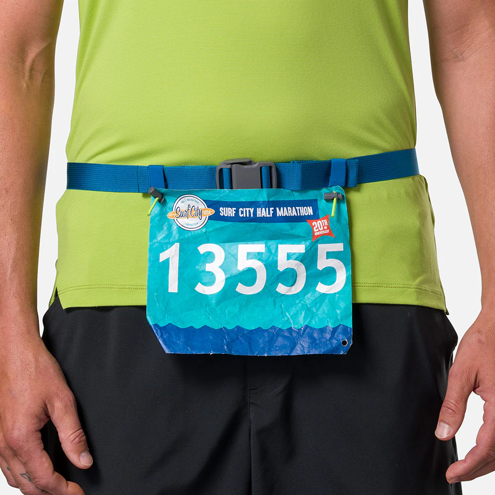 Explore Nathan Sports Marathon Waist Pack 3.0 - Deep Blue / Finish Lime for trail, outdoor & lifestyle use | Liv Activ Singapore