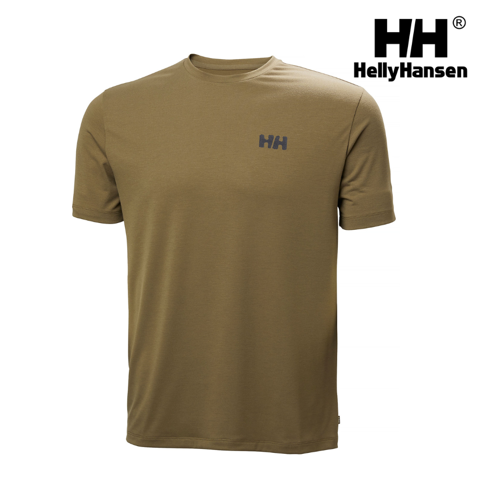 Explore Helly Hansen Men Skog Graphic T-Shirt - BedRock for trail, outdoor & lifestyle use | Liv Activ Singapore