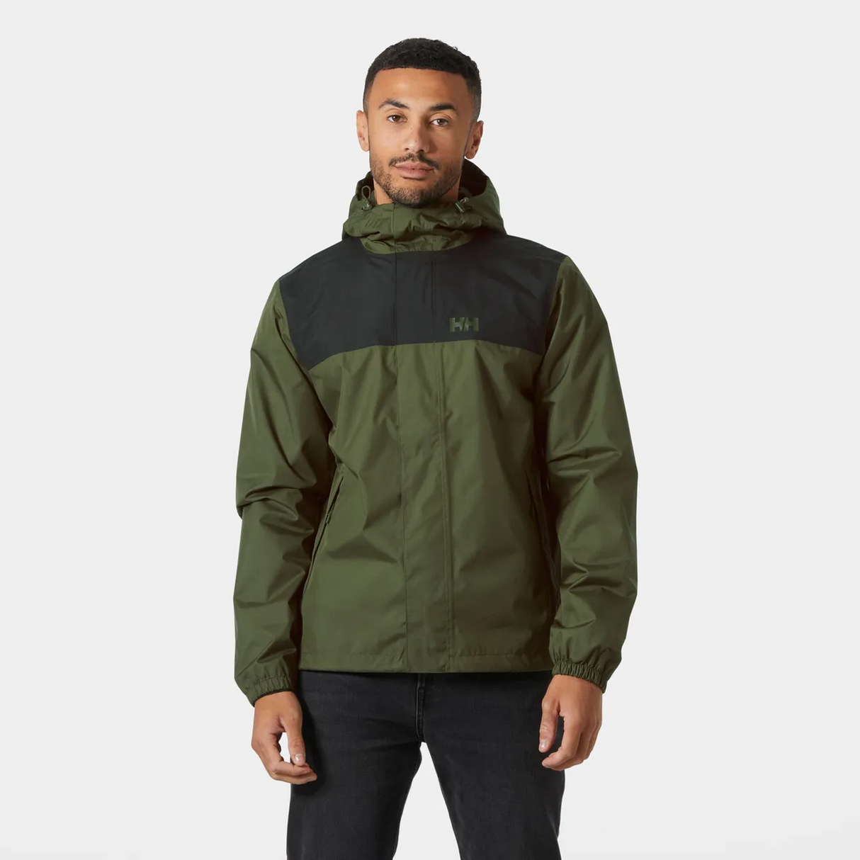 Helly Hansen Men Vancouver Rain Jacket - Utility Green