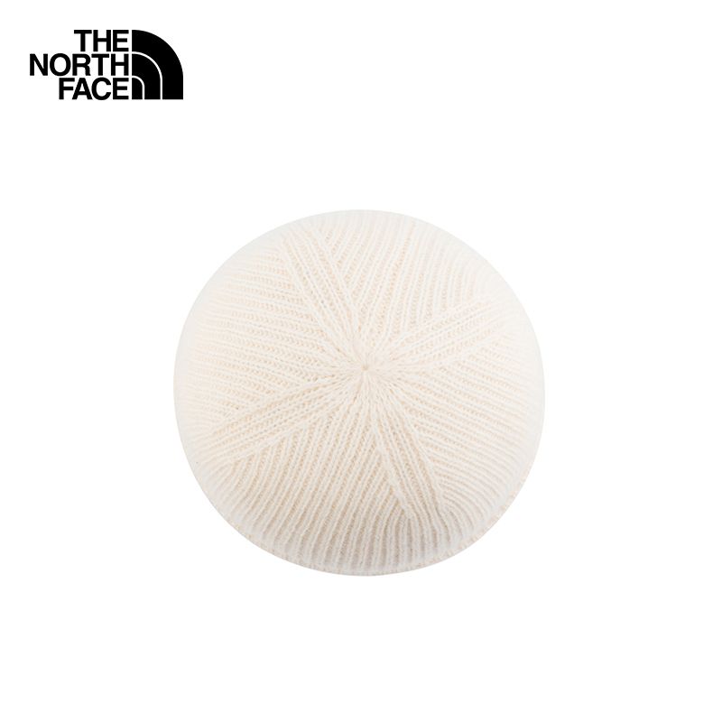 Explore The North Face Urban Patch Beanie - White Dune for trail, outdoor & lifestyle use | Liv Activ Singapore