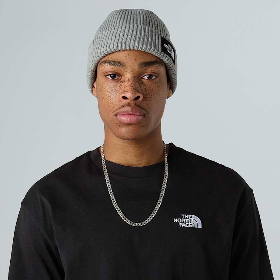 Explore The North Face Salty Lined Beanie - TNF Light Grey Heather for trail, outdoor & lifestyle use | Liv Activ Singapore
