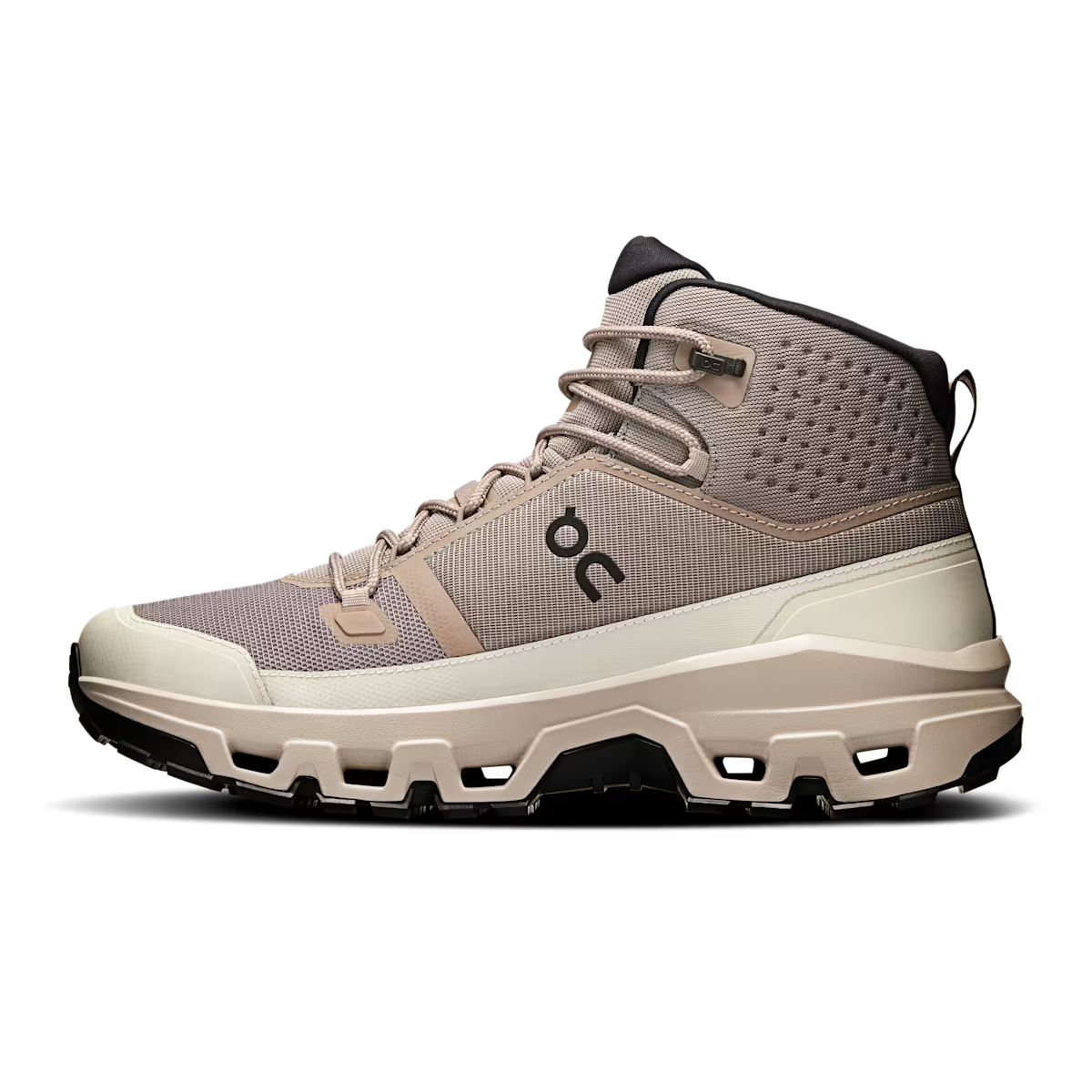 On Men Cloudrock Mid Waterproof - Cinder / Desert