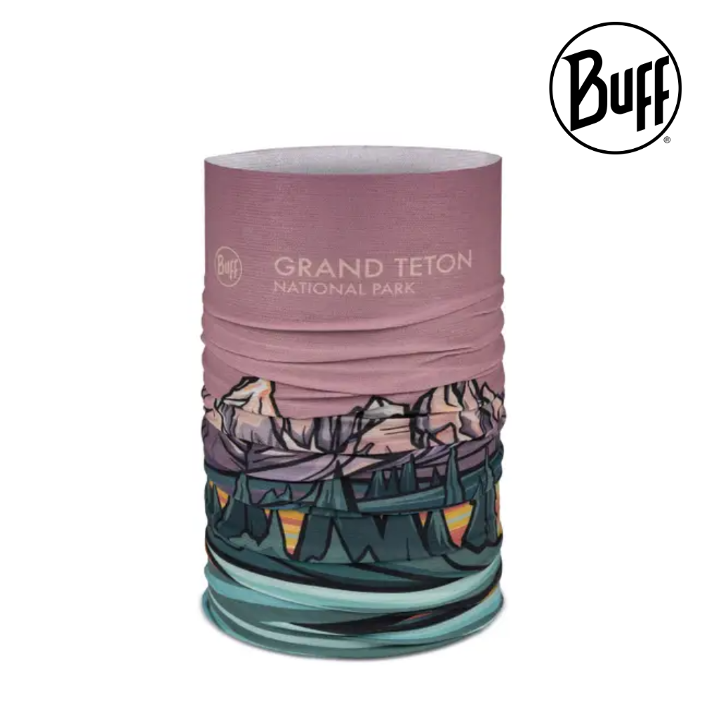 Explore BUFF® CoolNet UV Neckwear - Grand Teton National Park for trail, outdoor & lifestyle use | Liv Activ Singapore