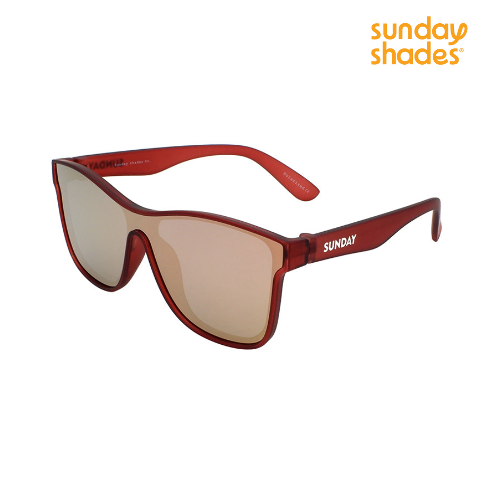 Explore Sunday Shades Flare Series Sunglasses - Sangria Surprise for trail, outdoor & lifestyle use | Liv Activ Singapore