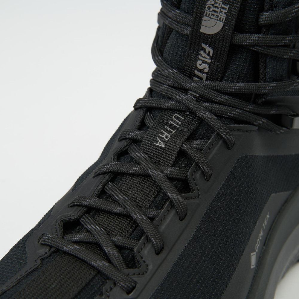 Explore The North Face Men Fastpack Ultra Mid GORE-TEX® Boots - TNF Black / Smoked Pearl for trail, outdoor & lifestyle use | Liv Activ Singapore