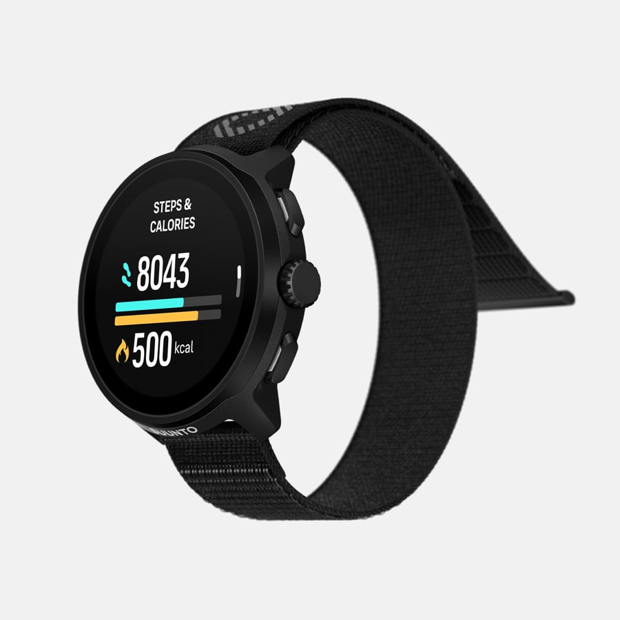 Suunto Run Textile Strap - All Black (46mm)