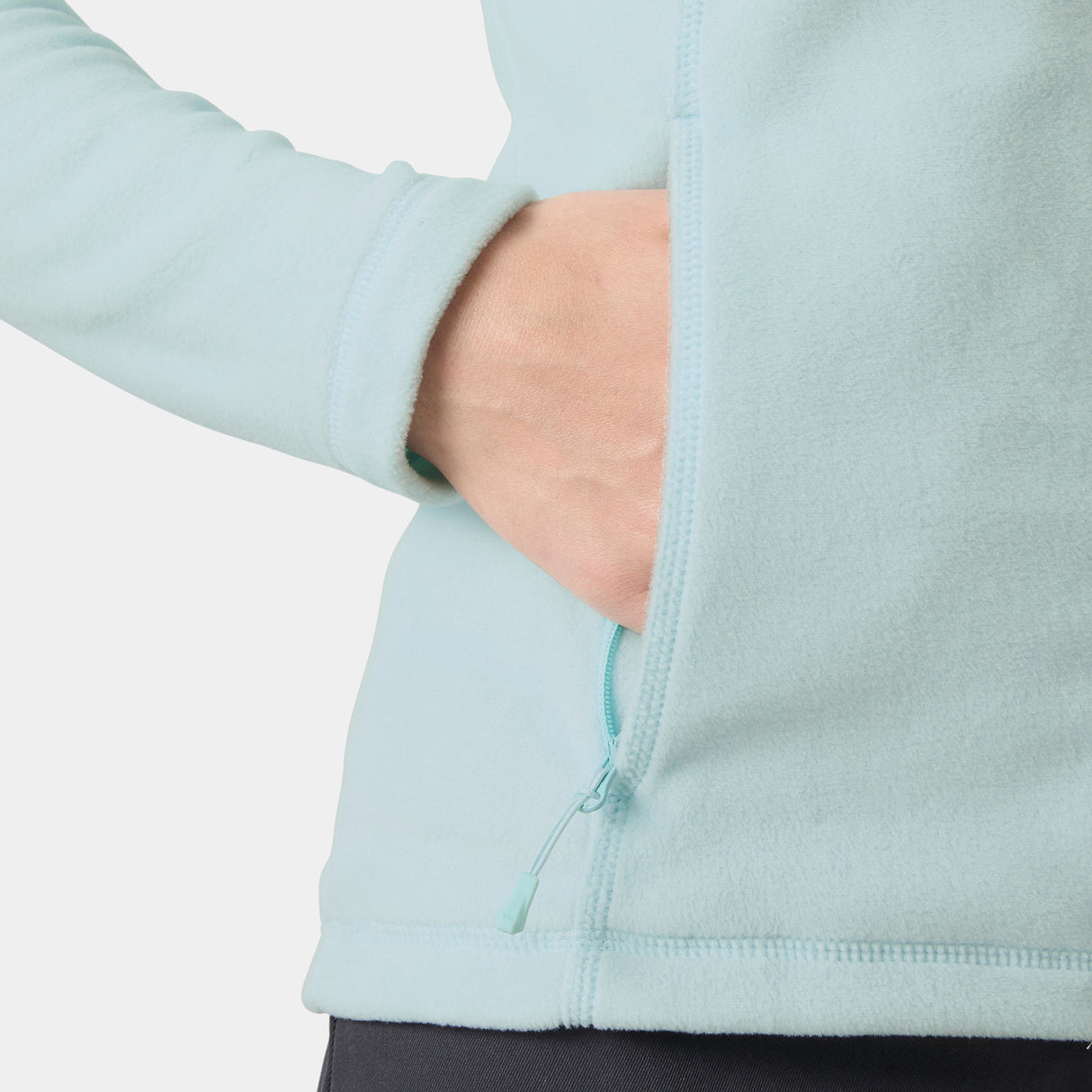 Explore Helly Hansen Women Daybreaker Fleece Jacket - Barely Blue for trail, outdoor & lifestyle use | Liv Activ Singapore
