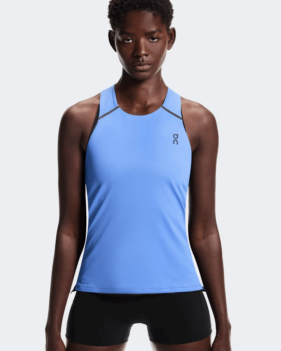 Explore On Women Performance Tank - Sailor / Navy for trail, outdoor & lifestyle use | Liv Activ Singapore