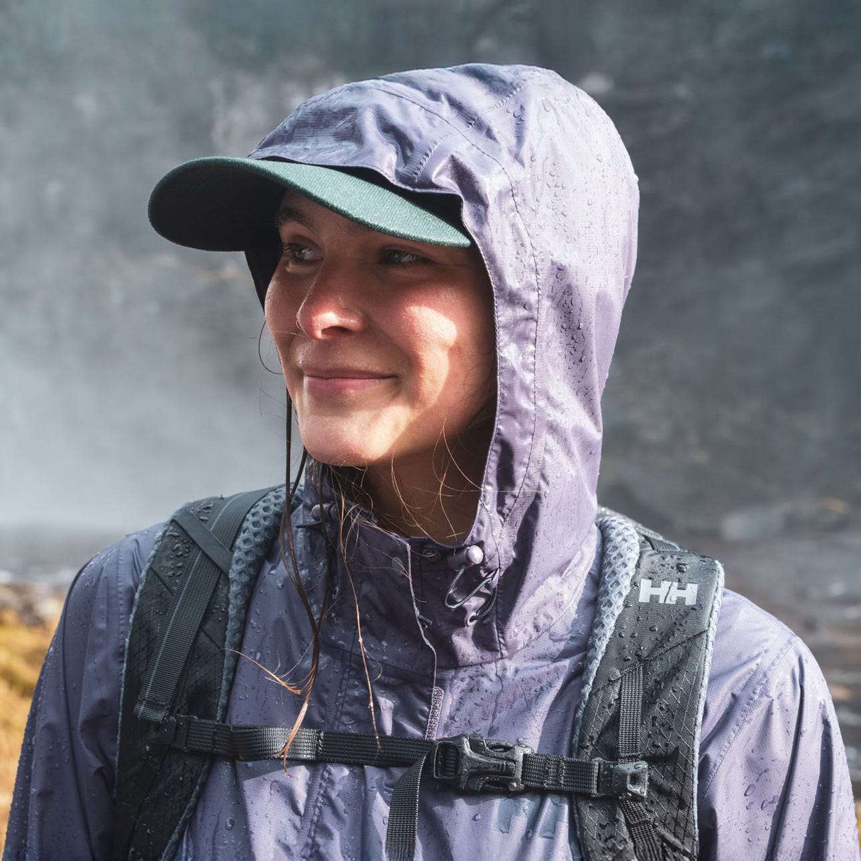 Explore Helly Hansen Women Loke Jacket 2.0 - Smoked Purple for trail, outdoor & lifestyle use | Liv Activ Singapore