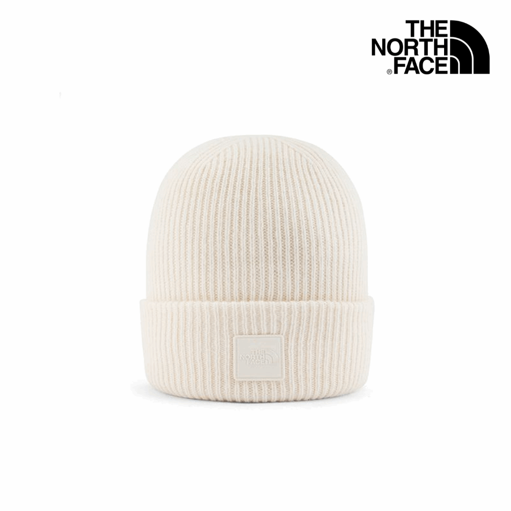 Explore The North Face Urban Patch Beanie - White Dune for trail, outdoor & lifestyle use | Liv Activ Singapore