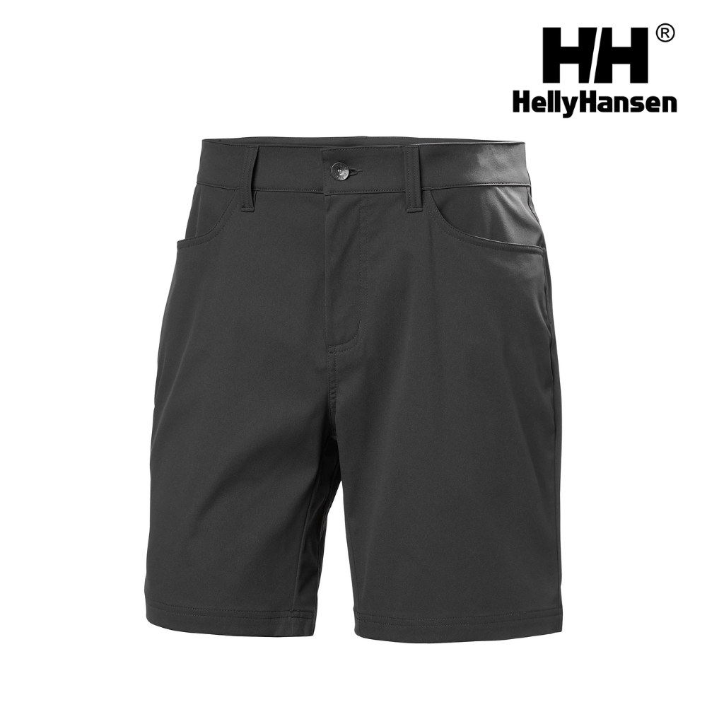 Explore Helly Hansen Men Holmen 5 Pocket Shorts - Ebony for trail, outdoor & lifestyle use | Liv Activ Singapore