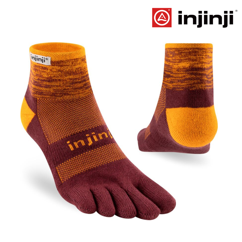 Injinji Trail Midweight Mini-Crew Coolmax - Solar