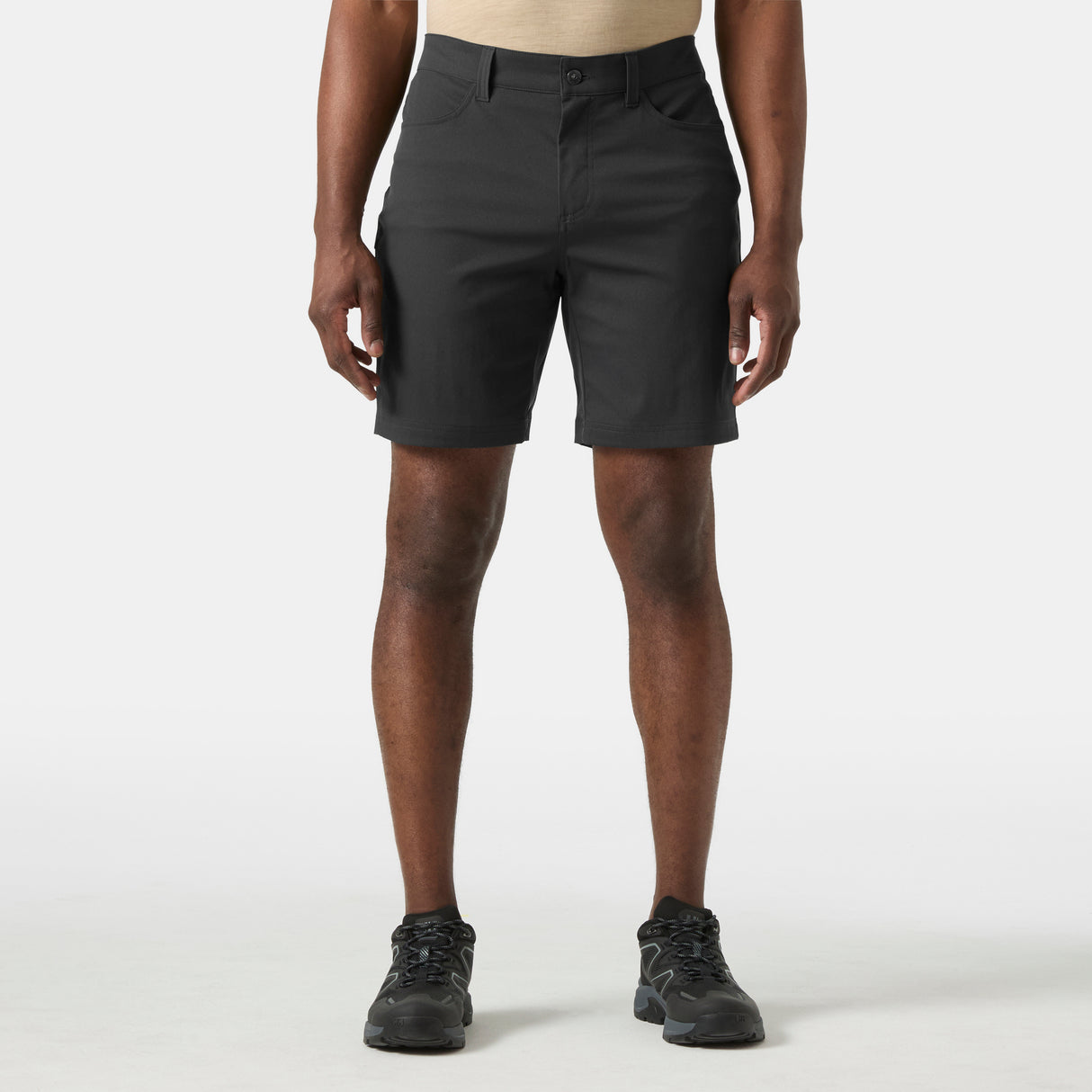 Explore Helly Hansen Men Holmen 5 Pocket Shorts - Ebony for trail, outdoor & lifestyle use | Liv Activ Singapore